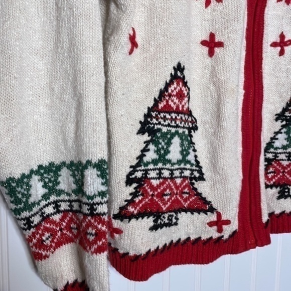 Vintage‎ SML Sports LTD. 1996 Christmas Sweater Size Medium (M) - Picture 4 of 6